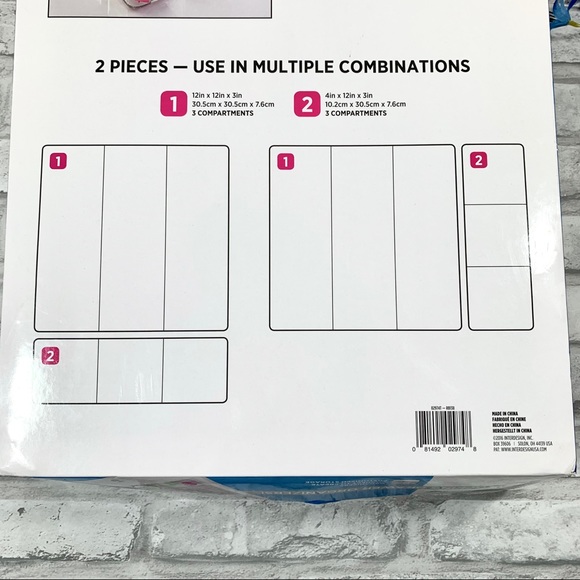 InterDesign Interlocking Drawer Organizers 2-Pc - Picture 8 of 10